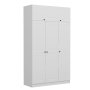 HANAH HOME Ormar Minar 3 Mebran Kapak 2 Cekmece 255 White - slika 1