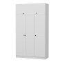 HANAH HOME Ormar Minar 3 Mebran Kapak 2 Cekmece 255 White - slika 5