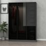 HANAH HOME Ormar Kale Anthracite Black 2272 - slika 4