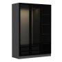 HANAH HOME Ormar Kale Anthracite Black 2272 - slika 1
