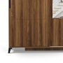 HANAH HOME Ormar Pasific Home Fuga 140 Walnut - slika 4