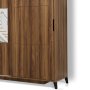 HANAH HOME Ormar Pasific Home Fuga 140 Walnut - slika 5