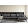 Atelier del Sofa Ugaona garnitura Papira Corner Right (L3+Chl) Anthracite - slika 3