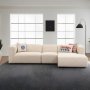 Atelier del Sofa Ugaona garnitura Linden Right Cream - slika 1
