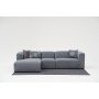 Atelier del Sofa Ugaona garnitura Linden Left Grey - slika 2