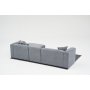 Atelier del Sofa Ugaona garnitura Linden Right Grey - slika 3