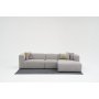 Atelier del Sofa Ugaona garnitura Linden Right Light Grey - slika 2