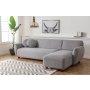 Atelier del Sofa Ugaona garnitura Eddy Corner (L3 CHL) Light Grey - slika 2