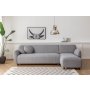 Atelier del Sofa Ugaona garnitura Eddy Corner (L3 CHL) Light Grey - slika 1