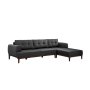 Atelier del Sofa Ugaona garnitura Vina Corner AnthraciteWalnut - slika 4