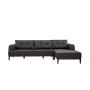 Atelier del Sofa Ugaona garnitura Vina Corner AnthraciteWalnut - slika 5