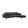 Atelier del Sofa Ugaona garnitura Vina Corner Anthracite Atlantic Pine - slika 4