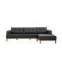 Atelier del Sofa Ugaona garnitura Vina Corner Anthracite Atlantic Pine - slika 5