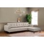 Atelier del Sofa Ugaona garnitura Vina Corner Cream Walnut - slika 1