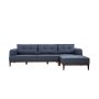 Atelier del Sofa Ugaona garnitura Vina Corner Dark BlueWalnut - slika 5