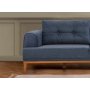Atelier del Sofa Ugaona garnitura Vina Corner Dark Blue Atlantic Pine - slika 3