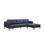 Atelier del Sofa Ugaona garnitura Vina Corner Dark Blue Atlantic Pine - slika 4