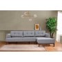 Atelier del Sofa Ugaona garnitura Vina Corner GreyWalnut - slika 2