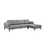 Atelier del Sofa Ugaona garnitura Vina Corner GreyWalnut - slika 4