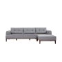 Atelier del Sofa Ugaona garnitura Vina Corner GreyWalnut - slika 5