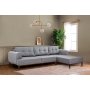 Atelier del Sofa Ugaona garnitura Vina Corner GreyWalnut - slika 1