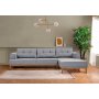 Atelier del Sofa Ugaona garnitura Vina Corner Grey Atlantic Pine - slika 2