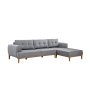 Atelier del Sofa Ugaona garnitura Vina Corner Grey Atlantic Pine - slika 4
