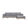 Atelier del Sofa Ugaona garnitura Vina Corner Grey Atlantic Pine - slika 5