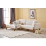Atelier del Sofa Ugaona garnitura Rens Left Cream - slika 2