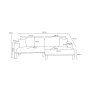 Atelier del Sofa Ugaona garnitura Rens Left Cream - slika 5