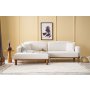 Atelier del Sofa Ugaona garnitura Rens Left Cream - slika 1