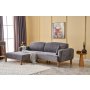 Atelier del Sofa Ugaona garnitura Rens Left Grey - slika 2