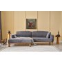 Atelier del Sofa Ugaona garnitura Rens Left Grey - slika 1