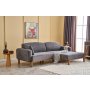 Atelier del Sofa Ugaona garnitura Rens Right Grey - slika 2