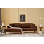 Atelier del Sofa Ugaona garnitura Rens Left Brown Copper - slika 1