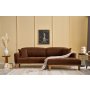 Atelier del Sofa Ugaona garnitura Rens Right Brown Copper - slika 1