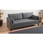 Atelier del Sofa Trosed Bella Sofa Bed Grey OUTLET - slika 2