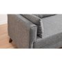 Atelier del Sofa Trosed Bella Sofa Bed Grey OUTLET - slika 3