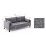 Atelier del Sofa Trosed Bella Sofa Bed Grey OUTLET - slika 5