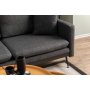 Atelier del Sofa Ugaona garnitura Reya Dark Grey - slika 4