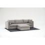 Atelier del Sofa Ugaona garnitura Mottona Corner Sofa Light Grey - slika 4