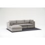 Atelier del Sofa Ugaona garnitura Mottona Corner Sofa Light Grey - slika 5