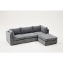 Atelier del Sofa Ugaona garnitura Mottona Corner Sofa v2 Grey - slika 3