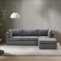 Atelier del Sofa Ugaona garnitura Mottona Corner Sofa v2 Grey - slika 1