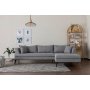 Atelier del Sofa Ugaona garnitura Bobo Right Light Grey - slika 1