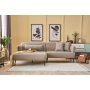 Atelier del Sofa Ugaona garnitura Revos Left Brown - slika 1