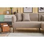 Atelier del Sofa Ugaona garnitura Revos Right Brown - slika 2