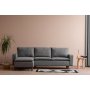 Atelier del Sofa Ugaona garnitura Lungo Light Grey - slika 1