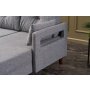 Atelier del Sofa Ugaona garnitura Comfort Right Grey - slika 4