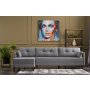 Atelier del Sofa Ugaona garnitura Comfort Left Grey - slika 1